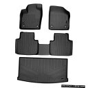 Floor Mat Maxlinerフロアマット2列と2018-2021アトラスの3列目の後ろの貨物ライナー Maxliner Floor Mats 2 Row...