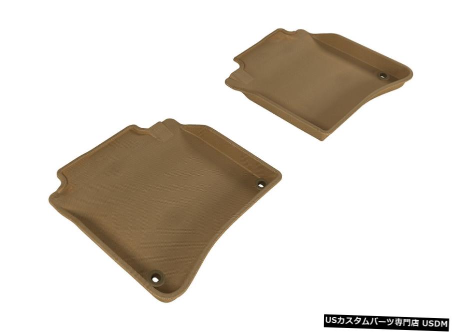 Floor Mat カグー全天候型カスタムフィットライナータン2列目フロアマットL1MB04621502 Kagu All-Weather Custom Fit Liners Tan 2nd Row Floor Mats L1MB04621502