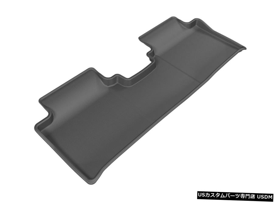 Floor Mat カグーオールウェザーカスタムフィットライナーブラック2列目フロアマット16-20エンビジョン Kagu All Weather Custom Fit Liners Black 2nd Row Floor Mats for 16-20 Envision