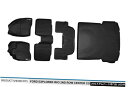 Floor Mat MAXFLOORMAT 1st / 2nd / 3rd / Cargo Behind 2nd Floor Liner Mat Blk for...