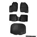 Floor Mat フォードエクスプローラー11-14用のスマートライナーフロアマットとカーゴライナーセットブラック Smartliner Floor Mats...