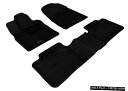 Floor Mat カグーオールウェザーカスタムフィットライナーブラック1列目と2列目フロアマットL1DG01301509 Kagu All Weather Custom Fit Liners Black 1st And 2nd Row Floor Mats L1DG01301509(2)