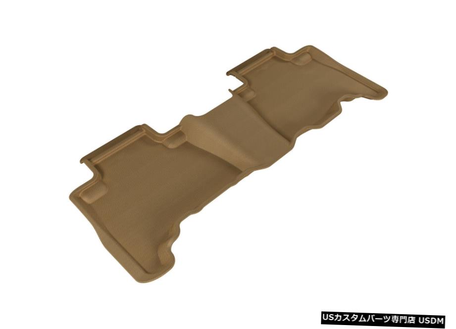 Floor Mat 륦եåȥ饤ʡ2ܥեޥåL1TY04421502 Kagu All Weather Custom Fit Liners Tan 2nd Row Floor Mats L1TY04421502