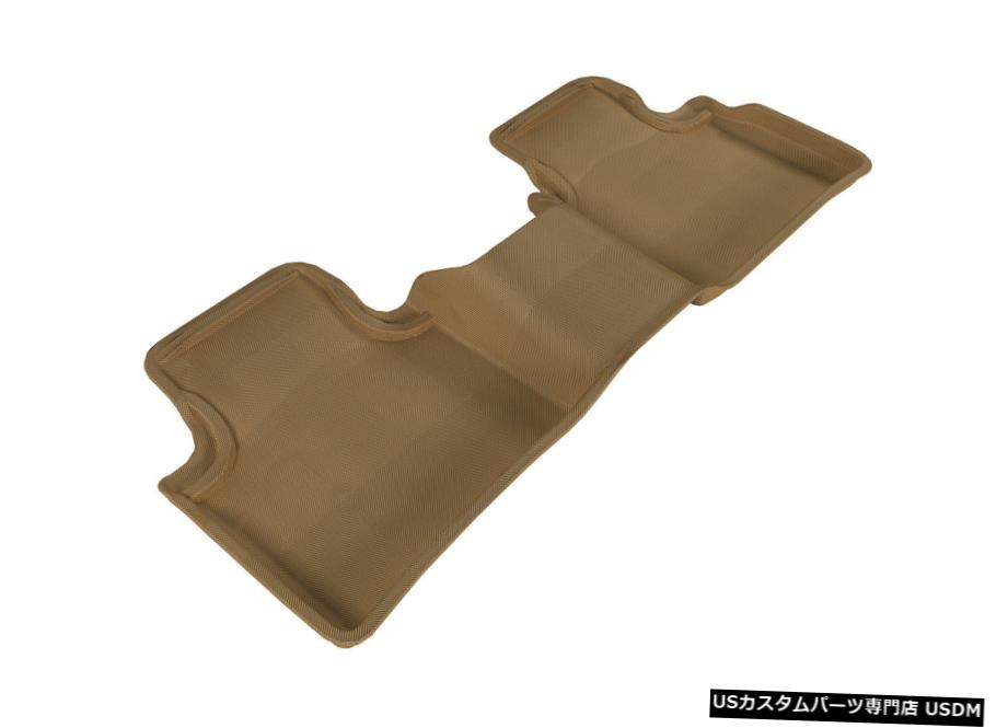 Floor Mat カグーオールウェザーカスタムフィットライナータン2列目フロアマットL1NS03021502 Kagu All Weather Custom Fit Liners Tan 2nd Row Floor Mats L1NS03021502