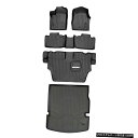 Floor Mat Smartlinerフロアマット3列/ 2列目の後ろのカーゴライナーデュランゴ13-16用ブラック Smartliner Floor Mats 3 Rows/Cargo Liner Behind 2nd Row Black For Durango 13-16(2)