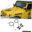 クロームメッキ ジープラングラーTJ97-06 2x Car Obstacle Eliminate Rope Branch Line Limb Riser for Jeep Wrangler TJ 97-06