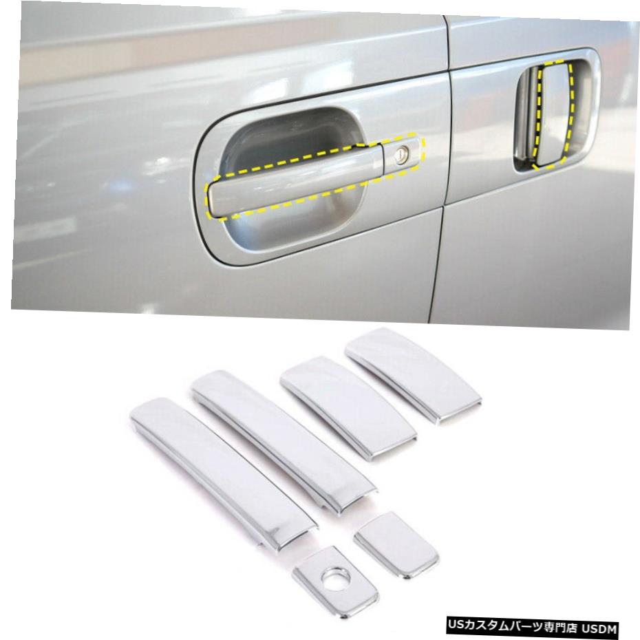 å ABSॵɥɥϥɥ륫Сȥ6pcsҥH-1iMax i800 2008-2020 ABS Chrome Side Door Handle Cover Trim 6pcs For Hyundai H-1 iMax i800 2008-2020