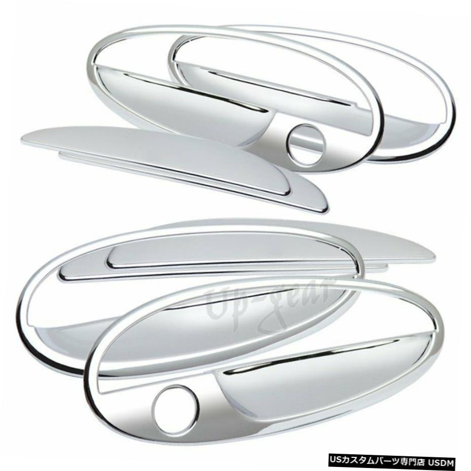 クロームメッキ 2000- 2005年ビュイックレザブレ/センチュリーミラークローム8PCドアハンドルカバーキャップトリム For 2000-2005 Buick Lesabre/Century Mirror Chrome 8PC Door Handle Cover Cap Trim