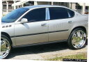 クロームメッキ 2000-2005シェビーインパラABSミラークローム8PCSドアハンドルカバーキャップトリム For 2000-2005 Chevy Impala ABS Mirror Chrome 8PCS Door Handle Cover Cap Trim(2)