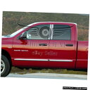 クロームメッキ フィットラム2500/3500クルー/クワッドキャブ2020ダッジステンレススチールピラーポスト Fit Ram 2500/3500 Crew/...