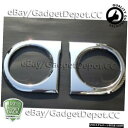 クロームメッキ 2007-2010 2011 2012 2013 2014トヨタFJクルーザークロームヘッドライトカバーに適合 Fits 2007-2010 2011 2012 2013 2014 Toyota FJ Cruiser Chrome Headlight Covers
