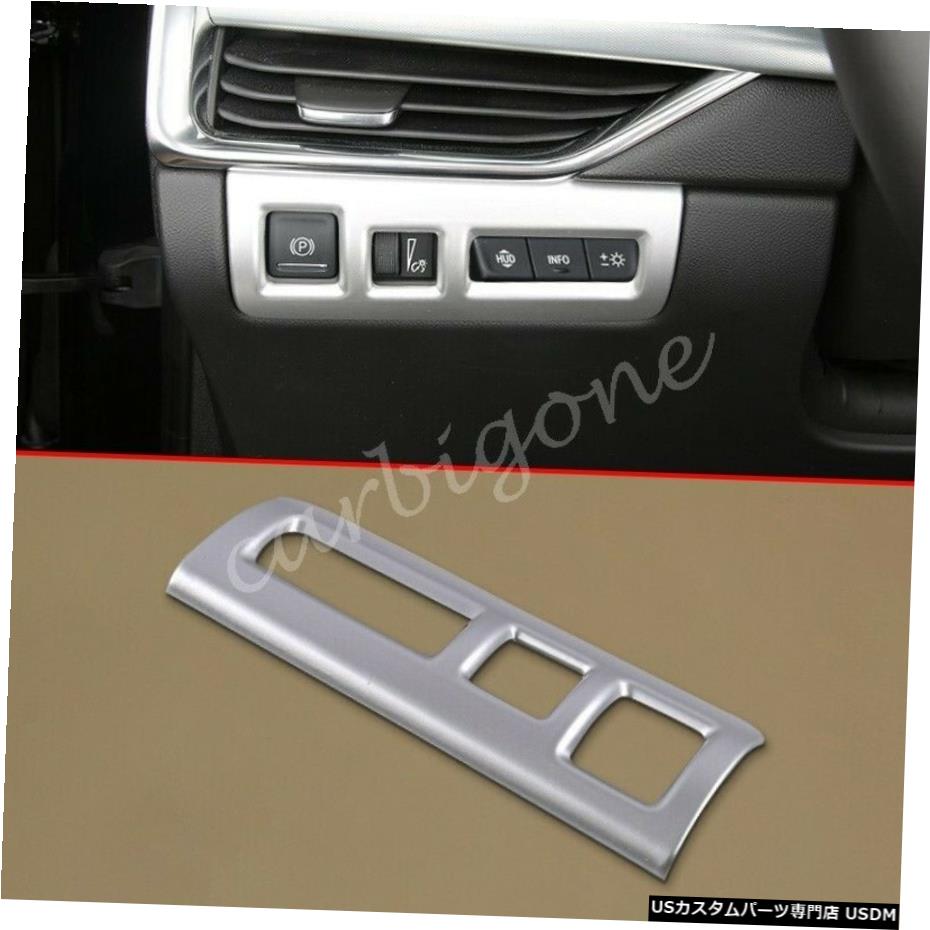 正規店仕入れの クロームメッキ キャデラックxt419 のマットクロームヘッドライト調整スイッチカバートリム Matte Chrome Headlight Adjustment Switch Cover Trims For Cadillac Xt4 19 宅送 Muaythai Sport