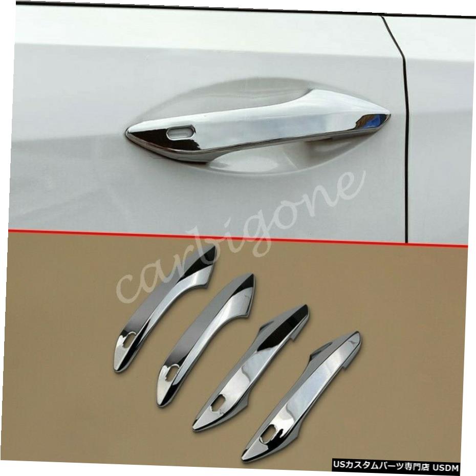 クロームメッキ レクサスRX2016-2020アクセサリー用クロームドアハンドルカバーモールディングトリム Chrome Door Handle Cover Mouldings Trims For Lexus RX 2016-2020 Accessories