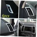 クロームメッキ New 6pcs Chrome Air Vent Cover Trim For Land Rover Freelander 2 LR2 2009-2014