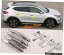 クロームメッキ ヒュンダイツーソン2019-2020用ABSクロームドアハンドルボウルカバートリムプロテクター For Hyundai Tucson 2019-2020 ABS chrome Door Handle Bowl Cover Trim Protector