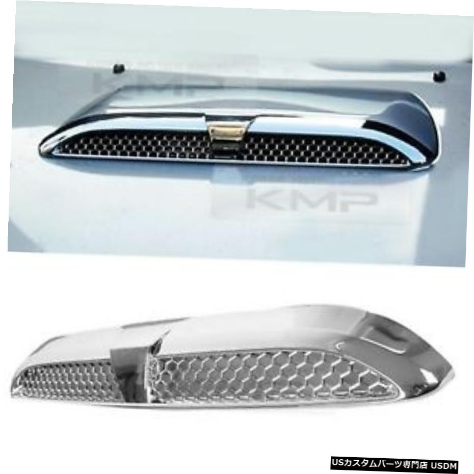 クロームメッキ ヒュンダイ2002-2006サンタフェのフードクロームインタークーラーキャップガーニッシュモールディング Hood Chrome Intercooler Cap Garnish Molding For HYUNDAI 2002 - 2006 Santa Fe