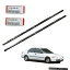 å եȥɥȥåץ󥰥٥ȥ2PCϥۥӥå4Dr1992Ŭ-95 Front Door Weatherstrip Sealing Belt Chrome 2 Pc Fits Honda Civic 4 Dr 1992 - 95