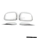 クロームメッキ Chrome Side Mirror Cover Molding Trim K384 For HYUNDAI 2005 - 2009 Tucson