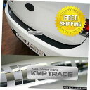 クロームメッキ リアバンパープロテクターデカールステッカークロームロゴforKIA 10-13 Forte Cerato Koup Rear Bumper Pr...