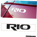 クロームメッキ RIOロゴグラフィックスビニールデカールカスタムステッカー2Pfor KIA 2012-2018リオ/プライド RIO Logo Graphics Vinyl Decals Custom Sticker 2P for KIA 2012 - 2018 Rio / Pride