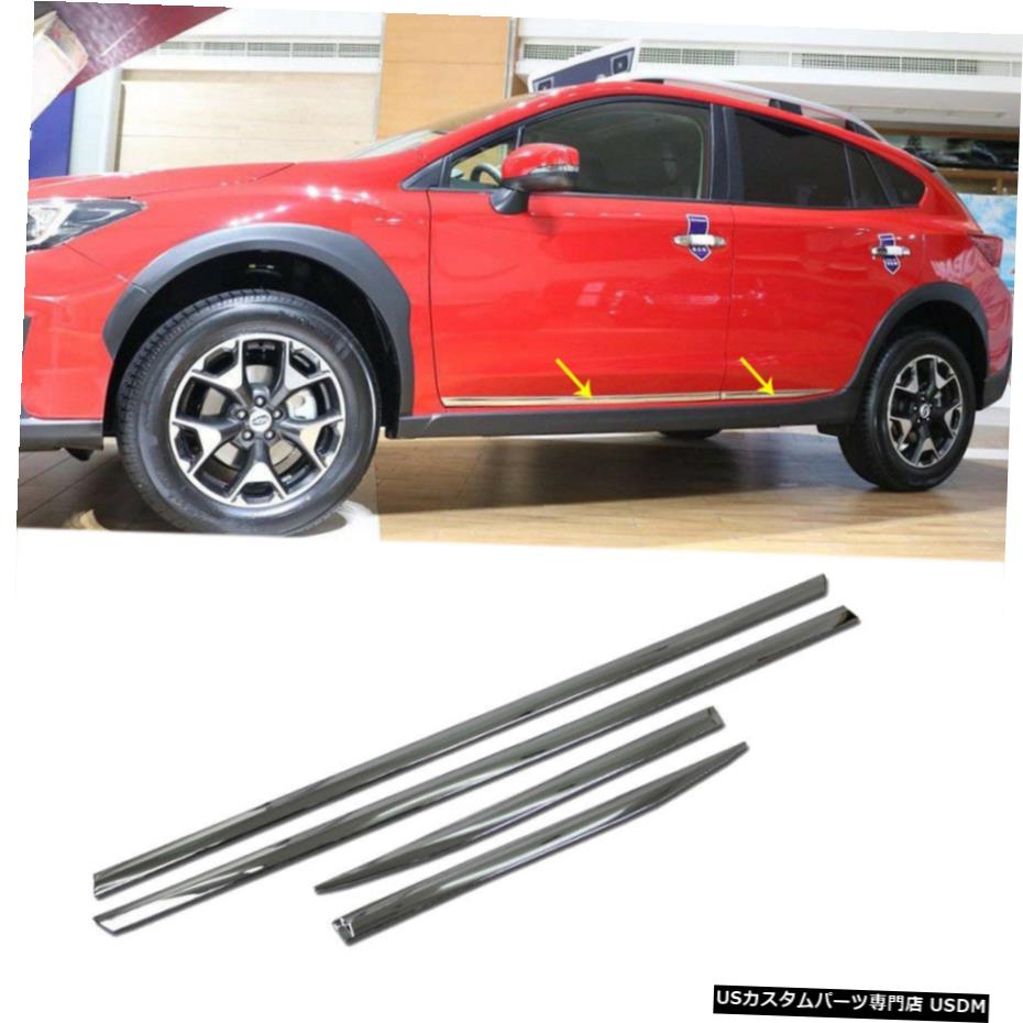 ѡ WORLDҸˤ㤨֥å Chrome Body Side Door Molding Line Cover Trim fits Subaru Crosstrek/XV 2018-2021פβǤʤ52,690ߤˤʤޤ