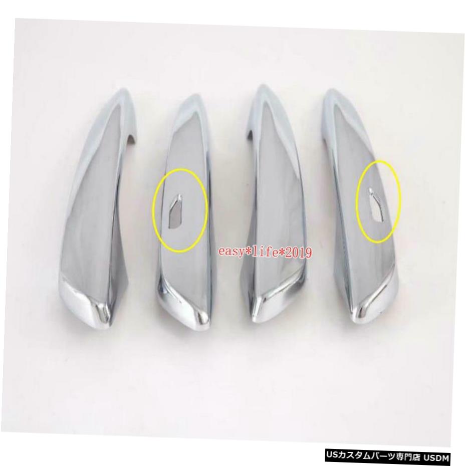 クロームメッキ 4PCS ABS Chrome Door handle Cover trim For Mazda 3 Axela 2020