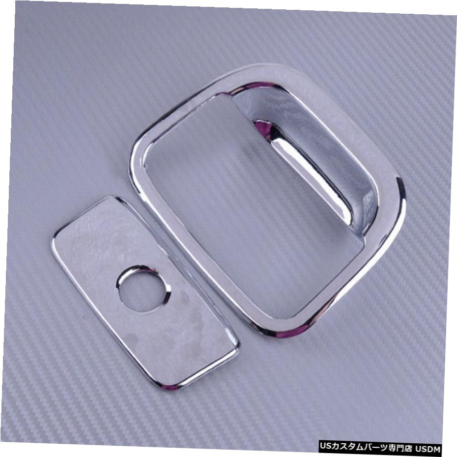 クロームメッキ Kit Storage Box Handle Cover Trim Chromed Fit for Jeep Grand Cherokee 2011-2018