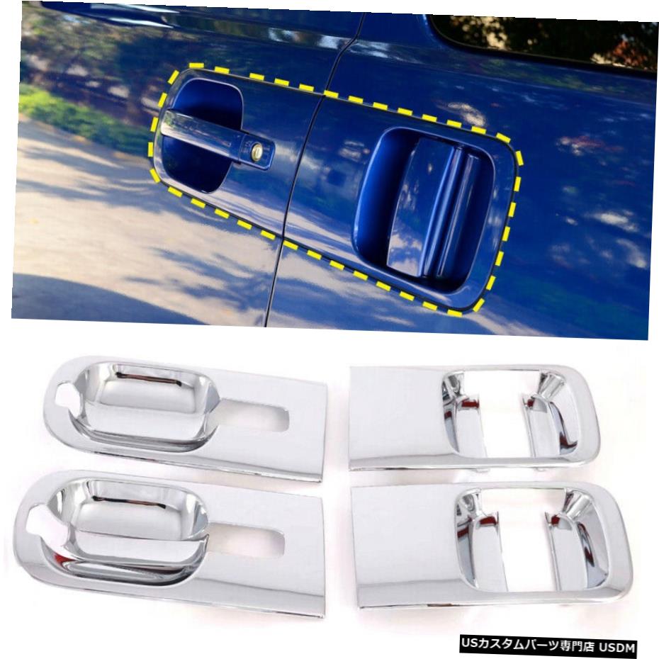 å ABS Chrome Side Door Handle Bowl Cover Trim 6pcs For Hyundai H-1 iMax i800 08-20