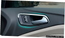 クロームメッキ アクセサリークロームインナードアハンドルボウルカバー4本フォードクーガエスケープ13-18 Accessories Chrome Inner Door Handle Bowl Cover 4pcs For Ford Kuga Escape 13-18(2)