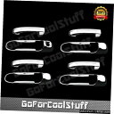 クロームメッキ For Jeep Grand Cherokee 99-04 Chrome 4 Doors Handles Covers W/Out Passen...