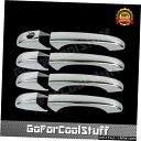 クロームメッキ FOR DODGE GRAND CARAVAN 08-15 CHROME 4 DOORS HANDLES COVERS W/OUT PSG KH