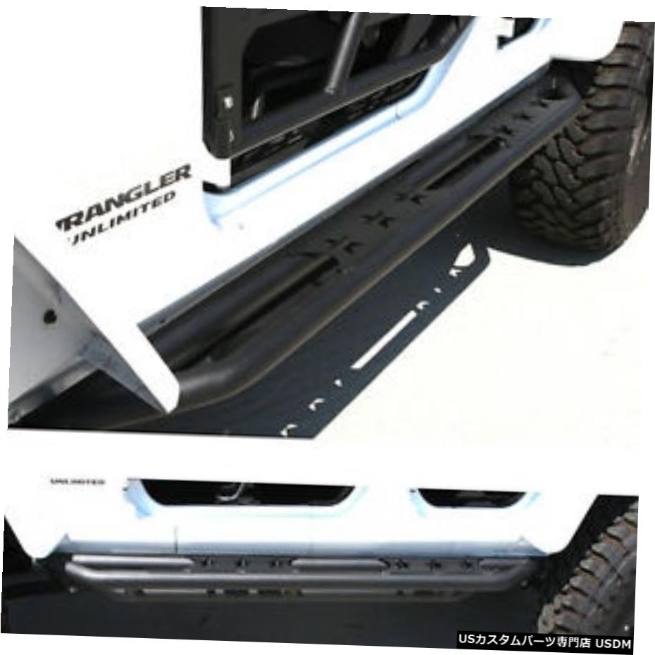 å Side Step Armor Rocker Slider Tube Running Board for 07-18 Jeep JK Wrangler