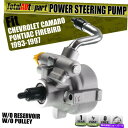 Power Steering Pump パワーステアリングポンプは、シボレーカマロポンティアック・ファイヤーバード1993年から1997年のための鋳鉄 Power Steering Pump Cast Iron for Chevrolet Camaro Pontiac Firebird 1993-1997