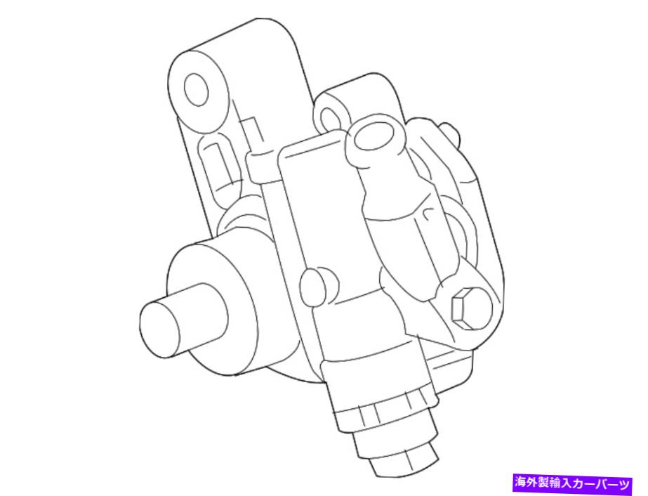 Power Steering Pump 本物のGMパワーステアリングポンプ25900772 Genuine GM Power Steering Pump 25900772