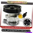 Power Steering Pump メルセデス・ベンツC63 CLS63 E63 ML63 R63 SLS AMGのために/プーリーワットパワーステアリングポンプ Power Steering Pump w/ Pulley for Mercedes-Benz C63 CLS63 E63 ML63 R63 SLS AMG