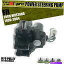 Power Steering Pump フォードマスタングV8 4.6L F6ZZ3A674AA 1996年から2004年のための貯水池O / Wパワーステアリングポンプ Power Steering Pump w/o Reservoir for Ford Mustang V8 4.6L F6ZZ3A674AA 1996-2004