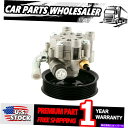 Power Steering Pump ヒュンダイサンタフェV6 3.3L 2007-09 21から5363 3.5L用/プーリーワット1パワーステアリングポンプ 1 Power Steering Pump w/Pulley for Hyundai Santa Fe V6 3.3L 2007-09 21-5363 3.5L(2)