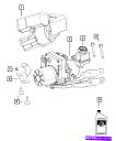 Power Steering Pump 本物のモパーパワーステアリングポンプ68059524AL Genuine Mopar Power Steering Pu...