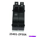 WINDOW SWITCH 日産フロンティア2007-2012電力LZ用マスターパワーウィンドウドアスイッチ Master Power Window Door Switch for Nissan Frontier 2007-2012 Electric Power LZ(2)