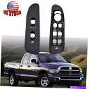 WINDOW SWITCH ダッジRAM 1500 2500 3500 02-05 FrontDoorパワーウインドウロックスイッチベゼルPAIR For Dodge RAM 1500 2500 3500 02-05 FrontDoor Power Window Lock Switch Bezel PAIR