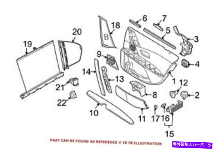 WINDOW SWITCH BMW純正ドアウインドウスイッチリア左61316951970のために For BMW Genuine Door Window Switch Rear Left 61316951970