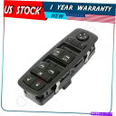 WINDOW SWITCH ダッジグランドキャラバン2012-2018フロントLH 68110871AA用マスターパワーウインドウスイッチ Master Pow...