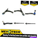LOWER CONTROL ARM 2004-2009プリウス用Mevotech 6PCSフロントタイロッドエンドコントロールアームボールジョイント Mevotech 6pcs Front Tie Rod End Control Arm Ball Joint For 2004-2009 Prius