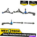 LOWER CONTROL ARM 2005-2007 300についてはMevotech 6PCSフロントタイロッドエンドコントロールアームボールジョイント M...