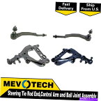 LOWER CONTROL ARM 2004オールズモビル・ブラバダについてはMevotech 4フロントタイロッドエンドコントロールアームボールジョイント Mevotech 4 Front Tie Rod End Control Arm Ball Joint For 2004 Oldsmobile Bravada