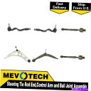 LOWER CONTROL ARM 1999 BMW 328iキットのMevotech 6PCSフロントタイロッドエンドコントロールアームボールジョイント Mevotech 6pcs Front Tie Rod End Control Arm Ball Joint For 1999 BMW 328i Kit(2)