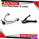 LOWER CONTROL ARM コントロールアームボールジョイント2PCフロント右上位下位は15-17エスカレードESV警察に合います Control Arm Ball Joint 2pc Front Right Upper Lower fit 15-17 Escalade ESV Police(2)