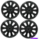 Wheel Covers Set of 4 フィット日産セントラ2013-2019 S SV 16