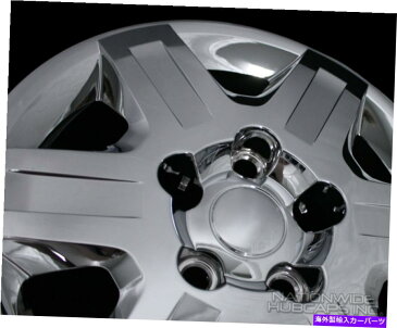 Wheel Covers Set of 4 4つのフィットキャラバンジャーニー2008から16クローム16