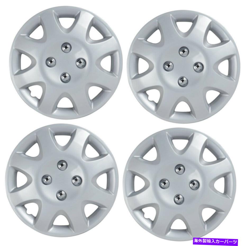 Wheel Covers Set of 4 ホイールキャップの車のホイール14 の4PCセット交換用のタイヤ リムハブキャップカバー 4pc Set of 14 in Hubcaps Car Wheel Covers Tire Rim Hub Cap for Replacement